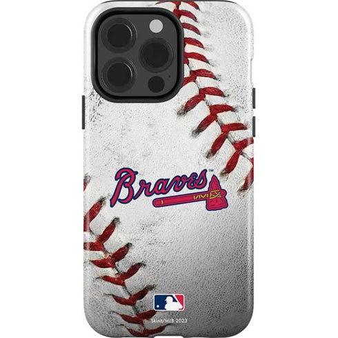 MLB Atlanta Braves Game Ball iPhone 15 Pro Impact Case